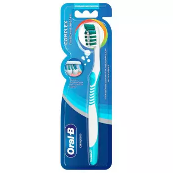 Зубная щетка Oral-B комплекс глубокая чистка средняя