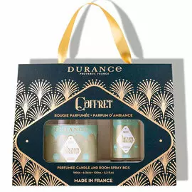 Аромасвеча и спрей для дома Durance Macaron Gourmand