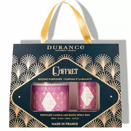 Аромасвеча и спрей для дома Durance Royal blackcurrant