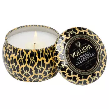 Аромасвеча Voluspa Яблоко и голубой клевер