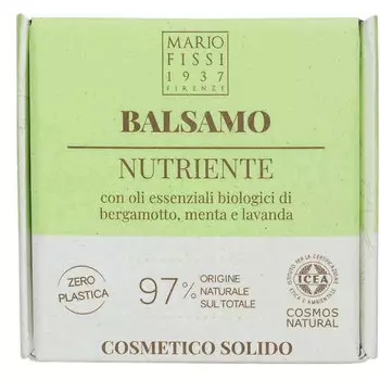 Бальзам для волос твердый Mario Fissi 1937 Square Питательный