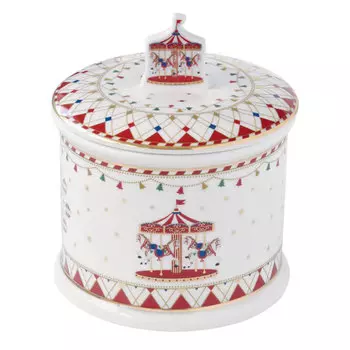 Банка для печенья Easy Life Рождественская карусель