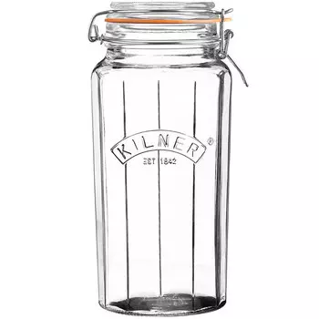 Банка гранёная Clip Top 1,8 л