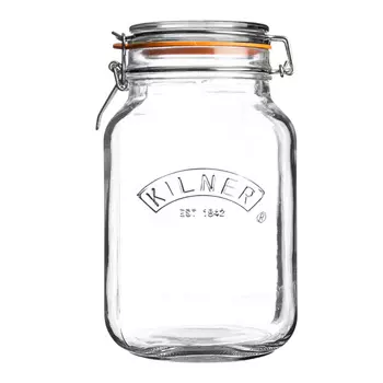 Банка квадратная Kilner Clip Top 1,5л