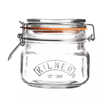Банка квадратная Kilner Clip Top 500мл