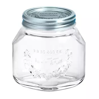Банка стеклянная с декором Leifheit 0,75л
