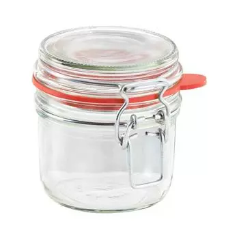 Банка стеклянная с крышкой на замке-клипсе Leifheit, 255мл