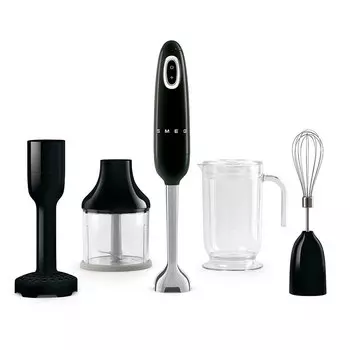 Блендер погружной Smeg 50’s Style, черный