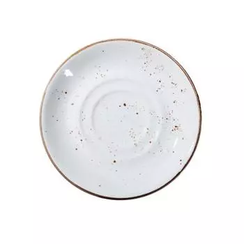 Блюдце 13см Petye Rustics, цвет белый