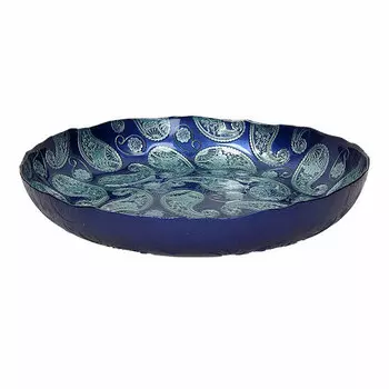 Блюдо Andrea Fontebasso Galassia Cachemir 33см