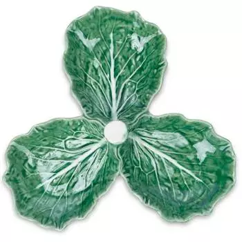 Блюдо Bordallo Pinheiro Cabbage Olive Dish Natural