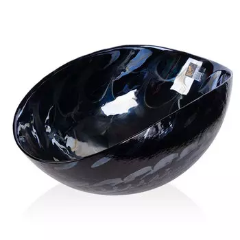 Блюдо декоративное малое Yalos Black silver