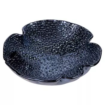 Блюдо декоративное Yalos Bubble, цвет черный