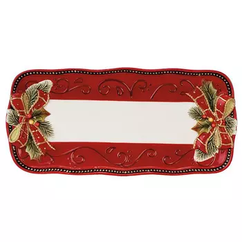 Блюдо для хлеба Fitz and Floyd Дамаск