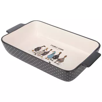 Блюдо для запекания Agness Family farm 39x22,5x7,5см