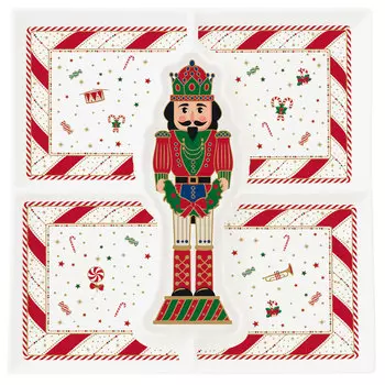 Блюдо Easy Life Nutcracker Twist 25х25см