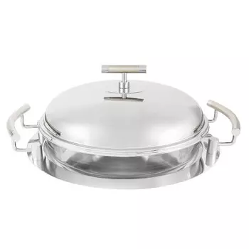 Блюдо круглое Regent Silverware Перле 38x31x15см