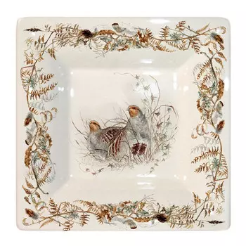 Блюдо квадратное Gien Sologne 17х17см