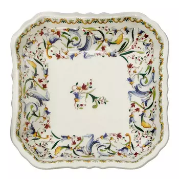 Блюдо квадратное Gien Toscana 15x15см