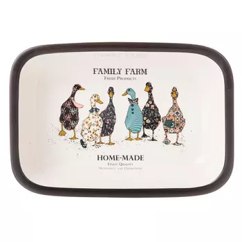 Блюдо Lefard Family Farm прямоугольное 800мл 24x16x5см