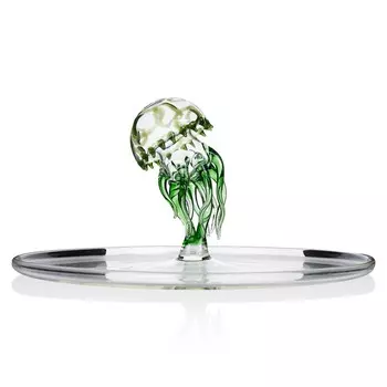 Блюдо Massimo Lunardon Medusa verde