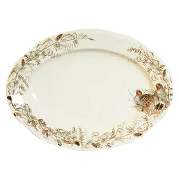 Блюдо овальное Gien Sologne 45х33см