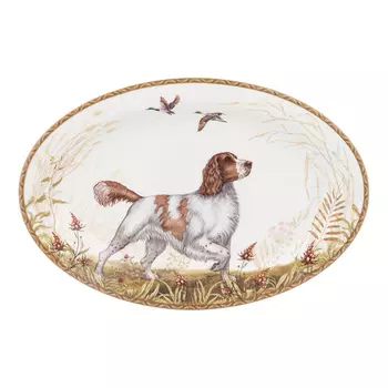 Блюдо овальное Lefard Охота