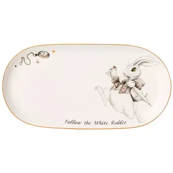 Блюдо овальное Lefard Wonderland 20,5см