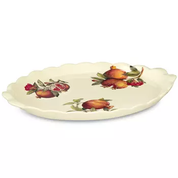 Блюдо овальное Nuova Cer Melograno 38x37см