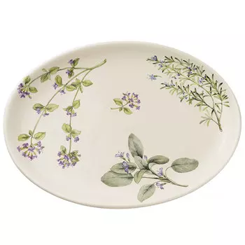 Блюдо овальное Nuova Cer Rosemary