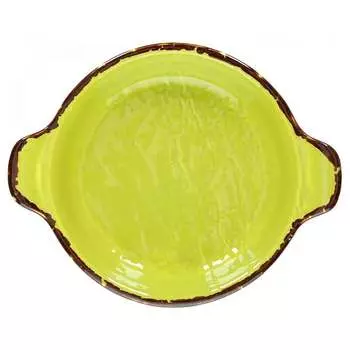 Блюдо порционное Tognana Vulcania Veggie 17,5см, цвет салатовый