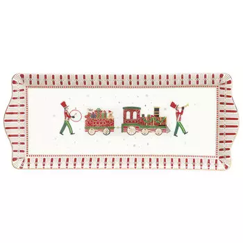 Блюдо прямоугольное Easy Life Polar Express 35х14,5см