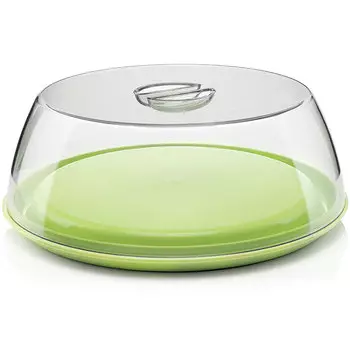 Блюдо с крышкой Forme Casa зелёное