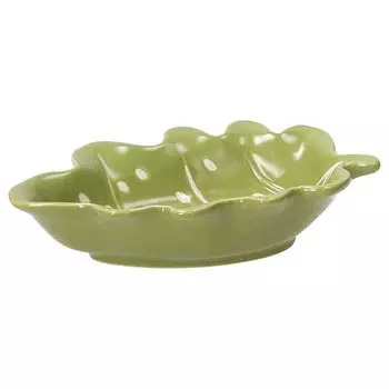 Блюдо сервировочное Tognana Relief Foglie, цвет зеленый