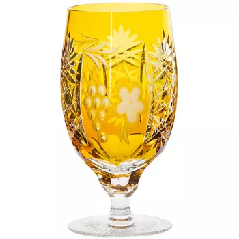 Бокал Ajka Crystal Grape 450мл, янтарный