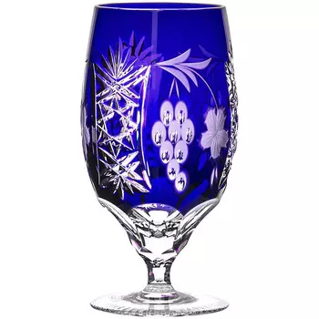 Бокал Ajka Crystal Grape 450мл, синий
