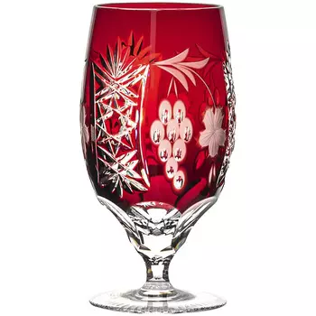 Бокал Ajka Crystal Grape 450мл, темно-бордовый