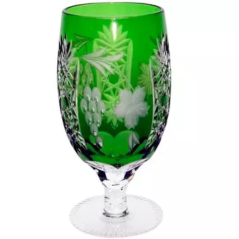 Бокал Ajka Crystal Grape 450мл, темно-зеленый