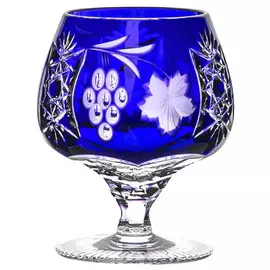 Бокал для коньяка Ajka Crystal Grape 300мл, синий