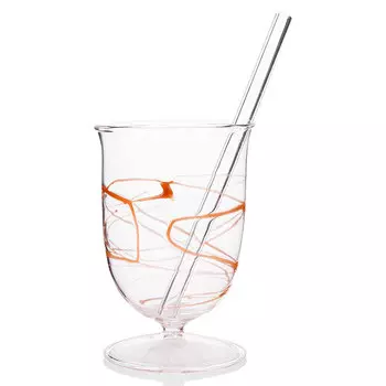 Бокал с трубочкой Massimo Lunardon Gingin Monkey