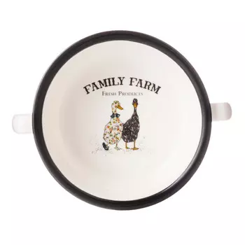 Бульонница с блюдцем Lefard Family Farm