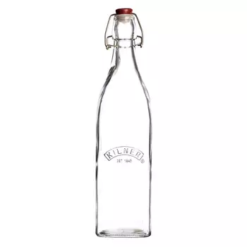 Бутылка квадратная Kilner Clip Top 1л