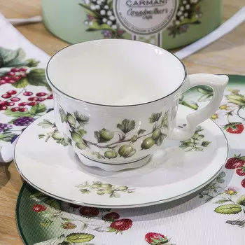 Чайная пара Carmani Английская классика Крыжовник