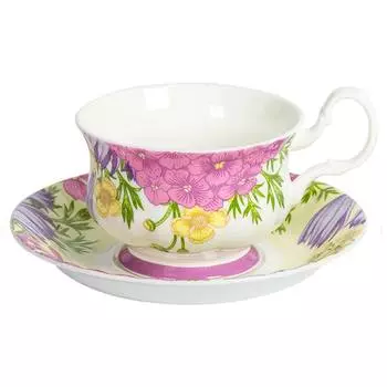 Чайная пара для завтрака Creative Tops Вальс цветов 400мл