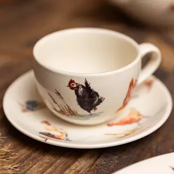 Чайная пара Grace By Tudor England Country Farmyard