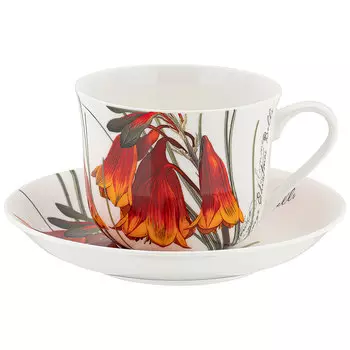 Чайная пара Maxwell & Williams Ботанический сад. Колокольчик