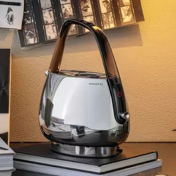 Чайник электрический Bugatti JACKIE chrome/smocky