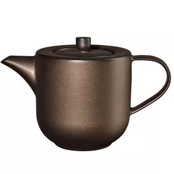 Чайник с фильтром 1л Asa Selection Coppa tea, коричневый