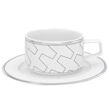 Чашка чайная с блюдцем 275мл Vista Alegre Trasso