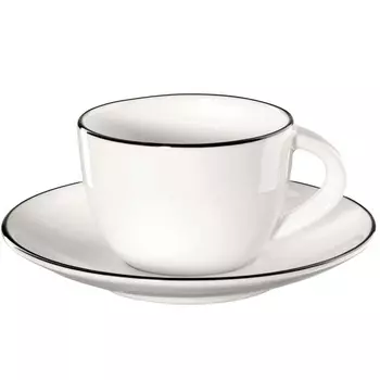 Чашка для эспрессо 70мл Asa Selection A Table Ligne Noire